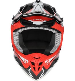 Resim Acerbis Lınear Kask 2206 Gri Kırmızı 