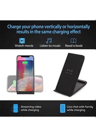 Resim Samsung-Apple Uyumlu iPhone-Airpods ile 15W2in1KablosuzHızlıŞarj-AL3755 