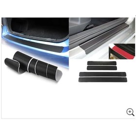 Resim Daıhatsu Sırıon Kapı Eşik Koruyucu Sticker Bagaj Koruyucu 