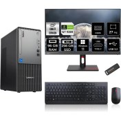 Resim Lenovo Thinkcentre Neo 50T Gen 5 Intel Core I7 13700 96GB 256GB SSD GT1030/4GB 27" Fhd Monitör W11H Masaüstü Bilgisayar & Per4 USB Bellek 12UB000LTRMNT1376 