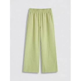 Resim LC Waikiki Lcw Kids Yeşil Geniş Paça Kız Çocuk Pantolon 