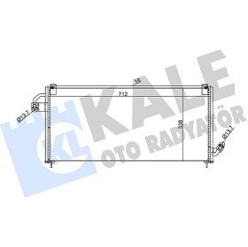 Resim Klima Kondenseri Subaru Forester Al-al 712103381016 73210fc030 