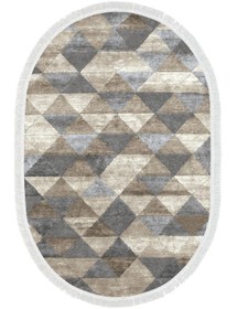 Resim Alanur Home Eko Trend Djt Yıkanabilir Kaymaz Taban 3 Lü Yatak Odası Takımı 661 Iskandinav Bej 