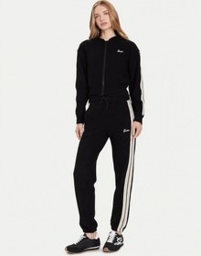 Resim Guess Muriel Kadın Siyah Aktif Yün Karışımlı Sweatshirt V5bq17kcx52-jblk Siyah 