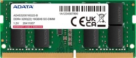 Resim Adata 16Gb Ddr4 3200Mhz Sodımm Ad4S320016G22-Sgn Notebook Ram 