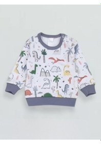 Resim Breeze Erkek Bebek Desenli Pamuklu Pijama Takım-15341 Çok Renkli 