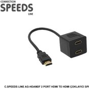 Resim C.Speeds Lıne Ag-Hdam2F 2 Port Hdmı To Hdmı Çoklayıcı Splıtter 