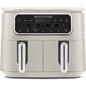 Resim Karaca Air Pro Cook Duo Ev Yemeği Xxxl 8 Kişilik Airfryer 4 + 4 L 