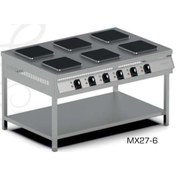 Resim Pimak Taban Raflı 4 Gözlü Elektrikli Ocak 