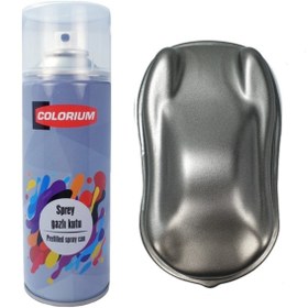 Resim Colorium Plasti Dip 400 ml Sökülebilir Kauçuk Gun Metal Sprey Boya Plastidip 