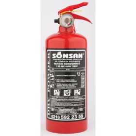 Resim SÖNSAN ABC TOZLU YANGIN SÖNDÜRME CİHAZI 1 Kg. 