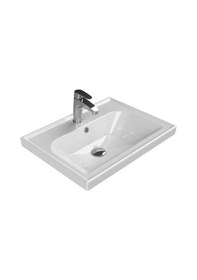 Resim Turkuaz Seramik Cerastyle Frame 60 x 45 CM Etajerli Lavabo 