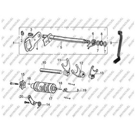Resim Mondial Atv 200 Jackal-X Vites Mili Komple (492660912) 