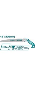 Resim Total THT51130026 Budama Testeresi 300 mm Bağ Dal El Testeresi Plastik Saplı 