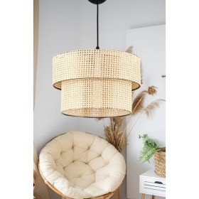 Resim Kumaş Başlık 2 Katlı Pasta Avize Yatak Odası Çocuk Odası 