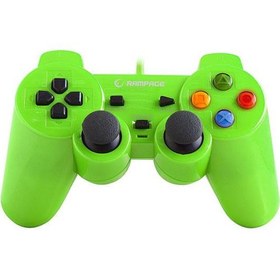 Resim Snopy Rampage SG-R602 Ps3-Pc Yeşil USB 1.8m Joypad 