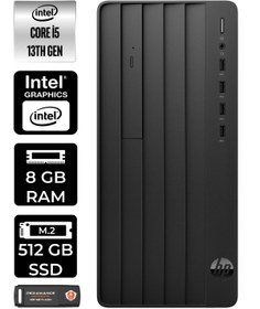Resim HP PRO TOWER 290 G9 E8T2W9ES052 i5 13500 8GB RAM 512GB SSD W11H MASAÜSTÜ BİLGİSAYAR 