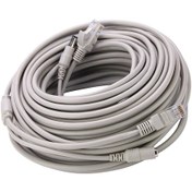 Resim Tenfowee Ip Kamera Ve Nvr İçin 20m Cat5 Rj45+dc Güç Birleşik Kablosu 2.1mm/5.5mm, 10/100mbps 