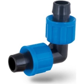 Resim Poelsan Damlama Sulama Ters Kilitli Dirsek 16 X 16 (462726441) 