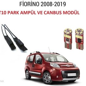 Resim Fiat Fiorino T10 Plaka Led Lambası ve Canbus Modülü 