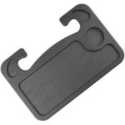 Resim Willowhaven Siyah 3ü1 Araç Tepsi Masa Kaymaz Tabanlı Ayarlanabilir Laptop Yemek Standı Araç İçi Aksesuar 