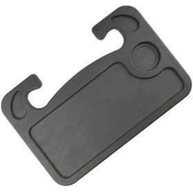 Resim Willowhaven Siyah 3ü1 Araç Tepsi Masa Kaymaz Tabanlı Ayarlanabilir Laptop Yemek Standı Araç İçi Aksesuar 