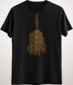 Resim GreenMint Unisex Siyah Gitar Guitar City 