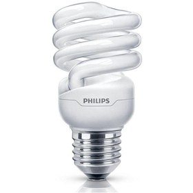 Resim Philips 15W =75W Spiral Kıvrık Tasarruflu Ampul/e27 Duy/Sarı Işık-2700K/970 Lumen 