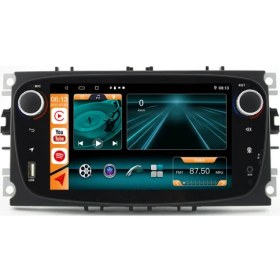 Resim Fimex Ford Galaxy Android 10 Carplay Navigasyon Multimedya Ekran FI-9911 