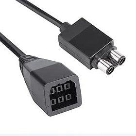 Resim AC Güç Kaynağı Dönüştürücü Adaptör, Xbox 360'tan Xbox One'a Aktarım Kablosu, Xbox One Konsol Dönüşümü Için Siyah Adaptör İnce Güç Kaynağı İletimi 