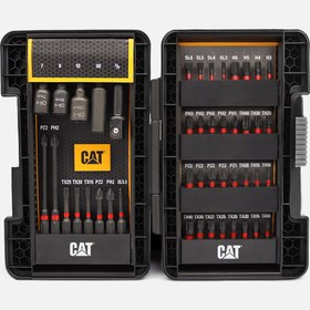 Resim CAT DA01902 45 Parça Manganez Fosfat Alaşımlı Vidalama Uç Seti 