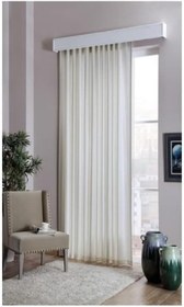 Resim SATEN GÜNEŞLİK PERDE (KREM, 320 x 210 cm) 