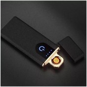 Resim Genel Markalar Usb Şarjlı Elektronik Alevsiz Sigara Yakan Çakmak Mavi 