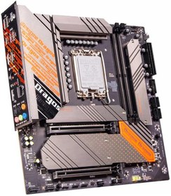 Resim Dragos Dragmode B760M D5Pro Sata,M2 Ddr5 8000MHz(OC) Usb3.2 Type C Dp Hdmi Ses 2.5GbE Lan 1700P mATX Anakart 
