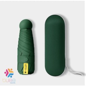 Resim Bliss Umbrella 8 Telli Kapsül Şemsiye Yeşil 