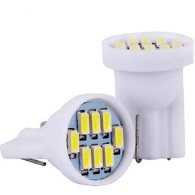 Resim 5 Adet Turuncu Renk T10 Park Ampulü Dipsiz Ampul Led Ampul Her Ar 
