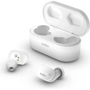 Resim Soundform True Kablosuz Kulak Içi Kulaklık (Iphone, Samsung, Google Için Dokunmatik Kontrol, Taşınabilir Şarj Kutulu, 24 Saat Çalma, Gürültü Yalıtımı, Tere Dayanıklı, Bluetooth Kulaklık, Beyaz) 