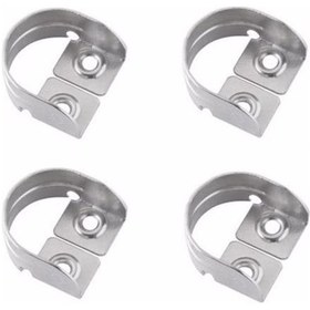 Resim 4 Adet Flanş Dolap Içi Klasik Askı Boru Flanşı 