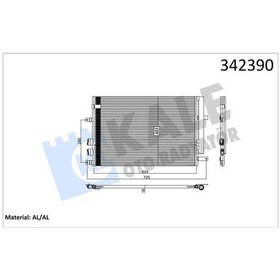 Resim Kale 342390 - Klima Kondenseri Alfa Romeo 159-brera-spıder Al-al 