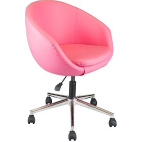 Resim Sempreofiskoltukları Yonca Çalışma Koltuğu Pembe 