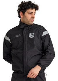 Resim Scudo Peru Motosiklet Yağmurluğu Siyah 