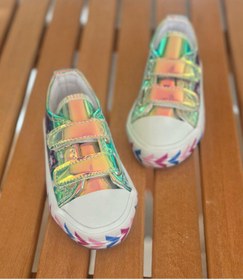 Resim Surpie Shoes Kuromi Çocuk Convers, Kız Çocuk Günlük Ayakkabı, Işıklı Çocuk Ayakkabı (31-35 Numara Aralığı Işıksız 