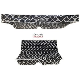 Resim Salıncak Minder Kılıf Takımı(Süngersiz)2 Kişilik Minder-Bykkarçtı (532720781) 