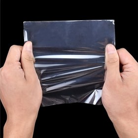 Resim Şeffaf PVC Daraltma Poşetleri, 6X6.7 İnç (15X17Cm), Endüstriyel Kullanım İçin: Su Geçirmez, Leke Tutmaz ve Kolay Sızdırmaz 