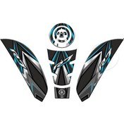 Resim Yamaha R7 2021 - 2022 Uyumlu Tank Pad Set 005 