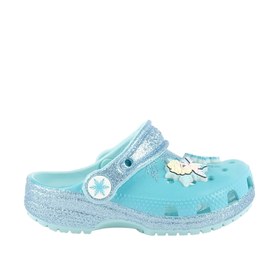Resim Crocs Frozen Elsa Classic Bebek Mavi Sandalet (210237-90H) 