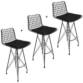 Resim Knsz masa sandalye takımı hem105zengin byzsyh 120*040 3 sandalye 