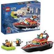 Resim LEGO City İtfaiye Kurtarma Teknesi 60373 
