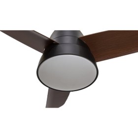 Resim Alsanfan Atom Kahverengi Aydınlatmalı Uzaktan Kumandalı Tavan Vantilatörü 