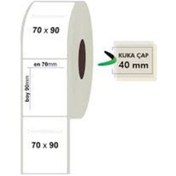 Resim 70x90 barkod etiket 500 sarım eko termal 